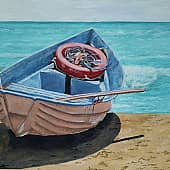 Рыбацкая лодка