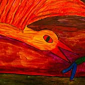 Огненная птица, художник Олег Гуменюк