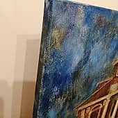 Призрак заброшенной усадьбы (2), художник Марина Черотченко