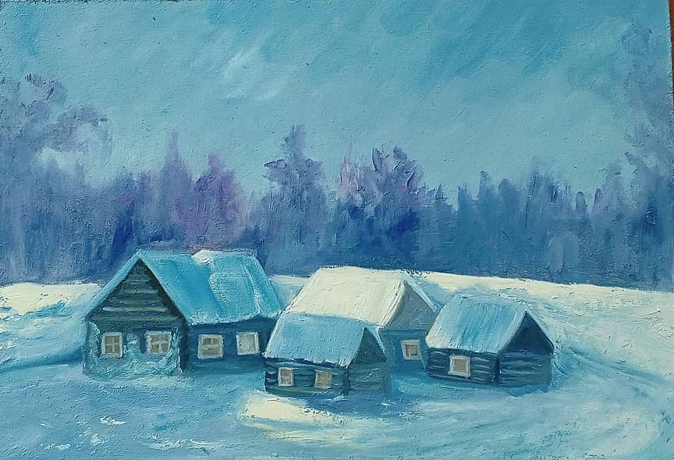 Один из зимних дней.