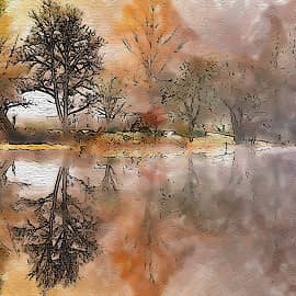 Осенние пейзажи-5