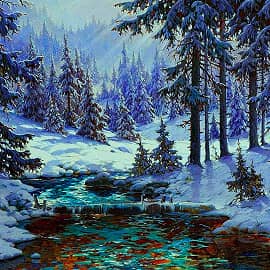 Солнечный лес.