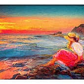 На берегу. (1), художник Alex-08