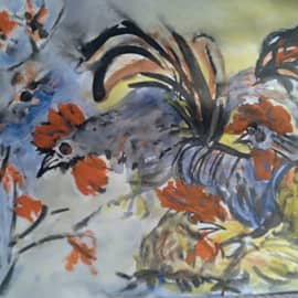 Намёк на японскую живопись