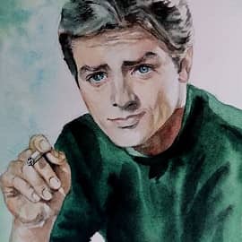 И да, это он, Ален Делон