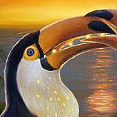 Лиза Рэй - Сад солнечных птиц (1), художник Лиза Рэй