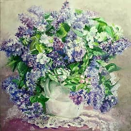 Сирень Аукубафолия