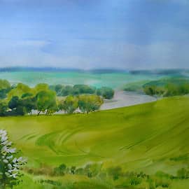 Весенние поля