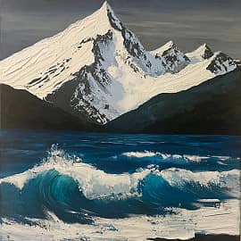 Заснеженные горы