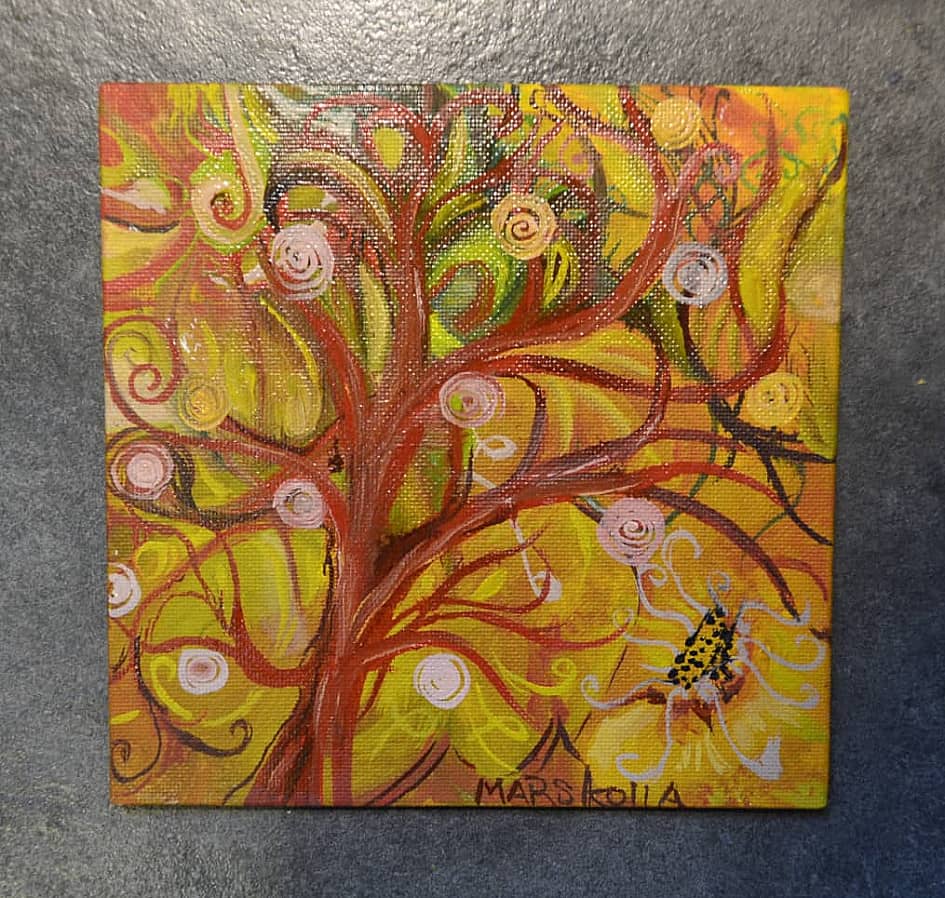 Красное дерево. 2. #Marskolla