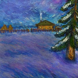 Зимнее предвечерье