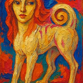 Симбиоз Древняя мудрость Екатерина Лебедева художник