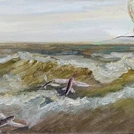 Полет за дирижаблем. Проект "Сказочные миры ZhNataly"