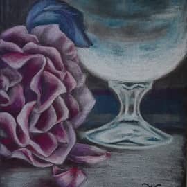 Натюрморт в сумеречных тонах