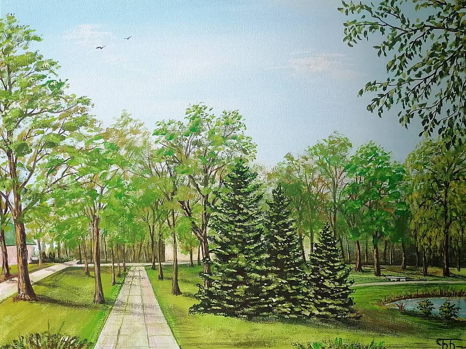 Летний пейзаж 3