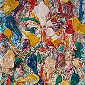 Картина Философ Абстрактный портрет Екатерина Лебедева художник