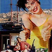 Солнце, море, Мальта. Коллаж.