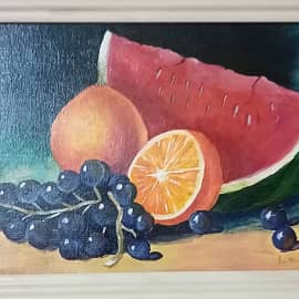 Натюрморт с арбузом