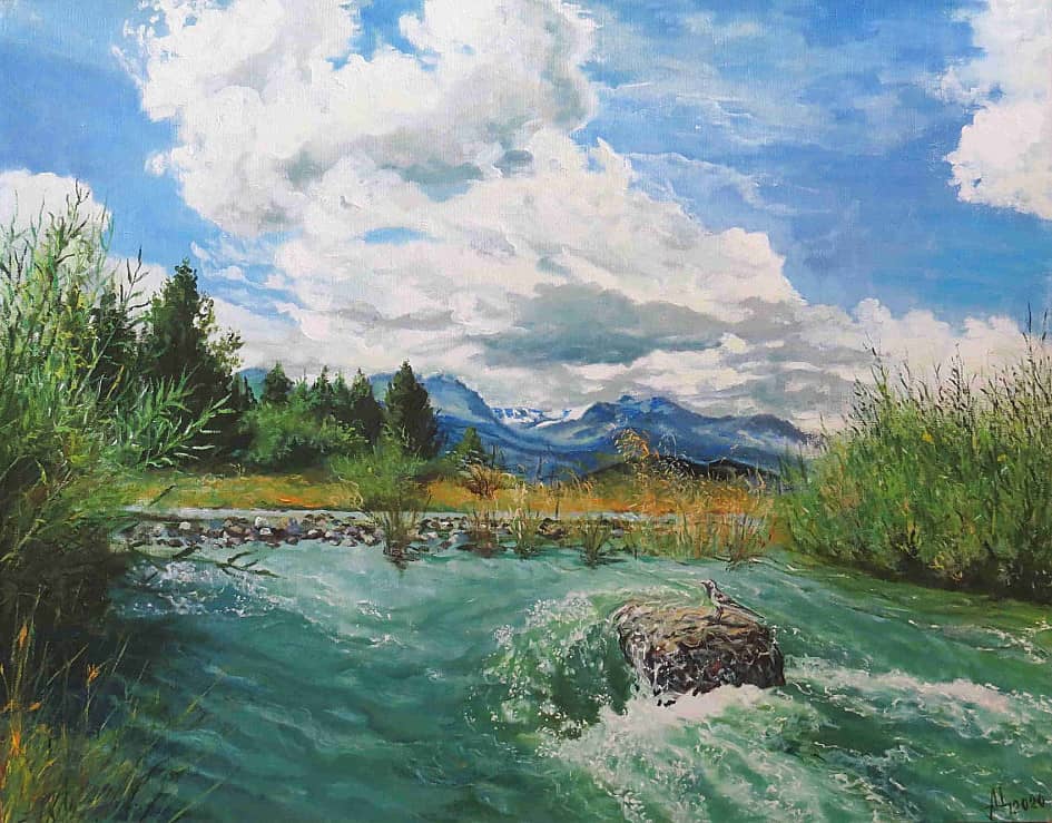Оазис в Курайской степи