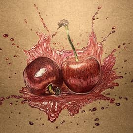 Вишенки плюх