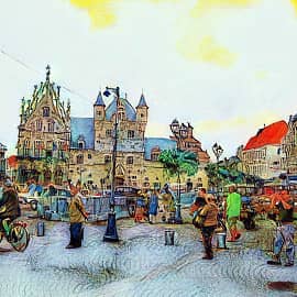 Центральная площадь.