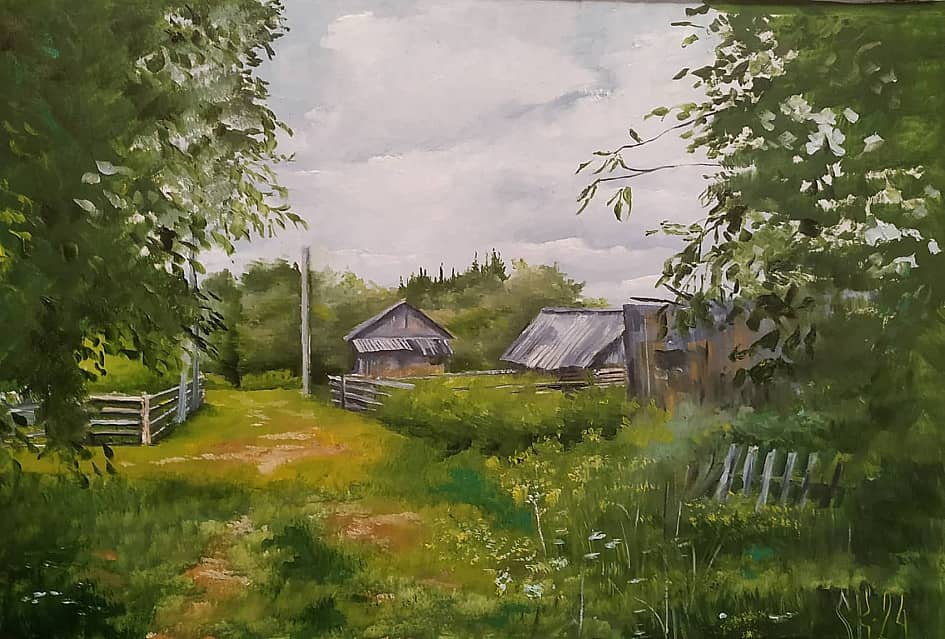 Летний этюд из цикла "Тишины печать..."