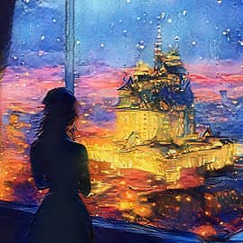 Одиночество в городе.