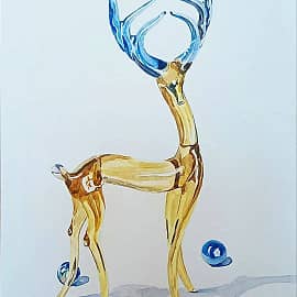 Стеклянный олень