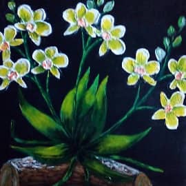 Фантазийный цветок.