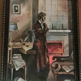 "Пушкин в раздумьях"