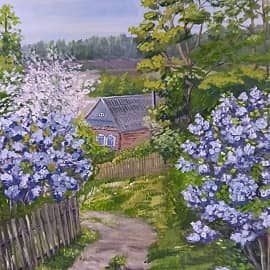 Сирень цветёт, душа поёт