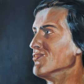 мужской портрет, этюд2