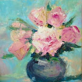 Блестящие розы