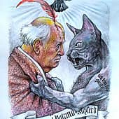 D-r Michael Voland и кот-оборотень das Nilpferd в вазомоторном рините