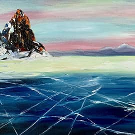 Байкал зимой