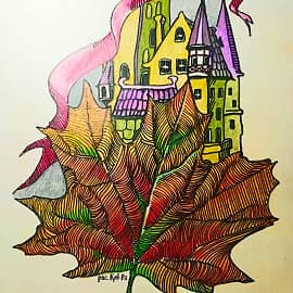 листья жгут