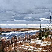 Ледоход на Вычегде