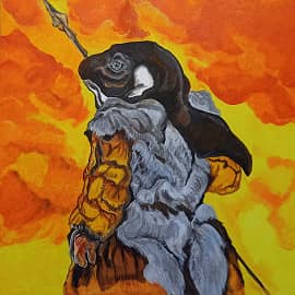 Сказочная Косатка- воин