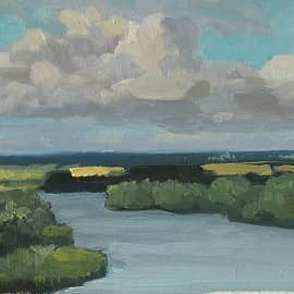 Вид на Оку. Горетово