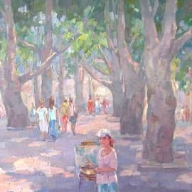 Платановая аллея. Геленджик