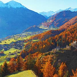 Осень в горах