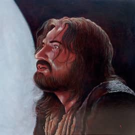 Иисус в Гефсиманском саду. Моление о чаше.