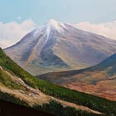 Корякская сопка. (3), художник Олег Дроздов