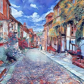 По улице гуляя.