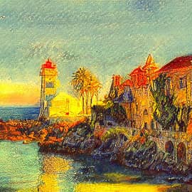 Город у самого моря