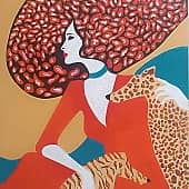 Дама с двумя собачками