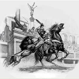 Конный гладиатор