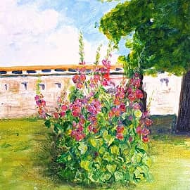 Монастырские мальвы.