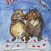 Открытка Это любовь!2