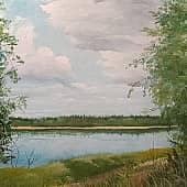 Летний пленэр на Вычегде